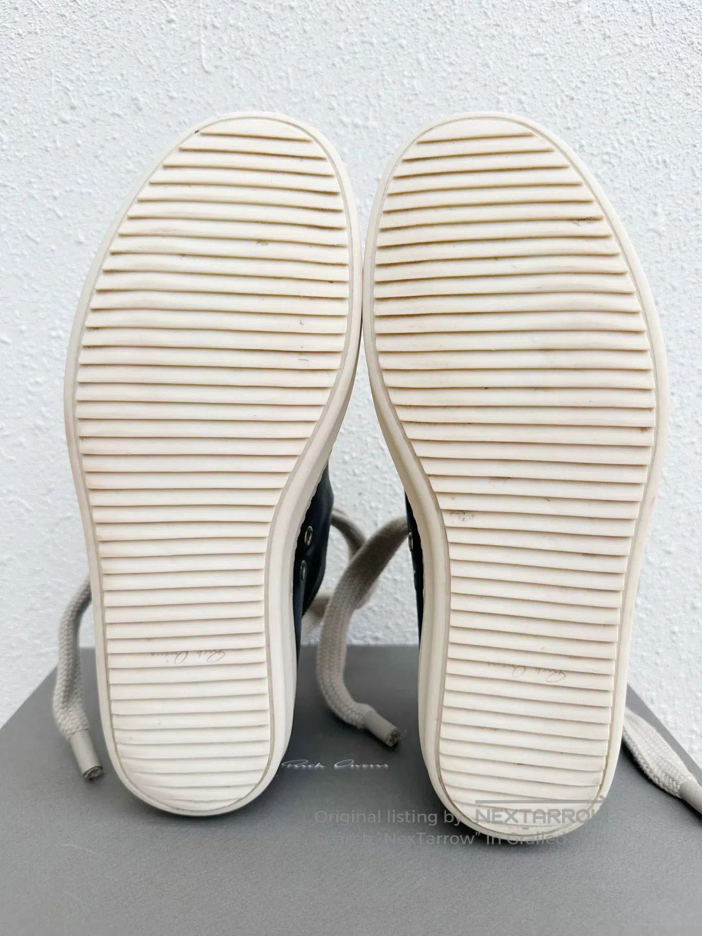 Rick Owens Rick Owens RO Leather Thick Lace Sneakers. Size US 8 / EU 41 - 9 Thumbnail