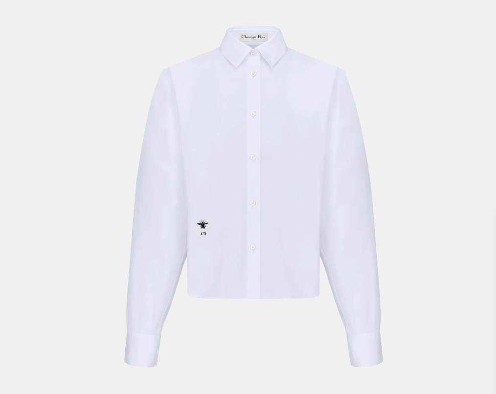 image of Dior O1W1Db10224 Blouses In White, Women's (Size XS)