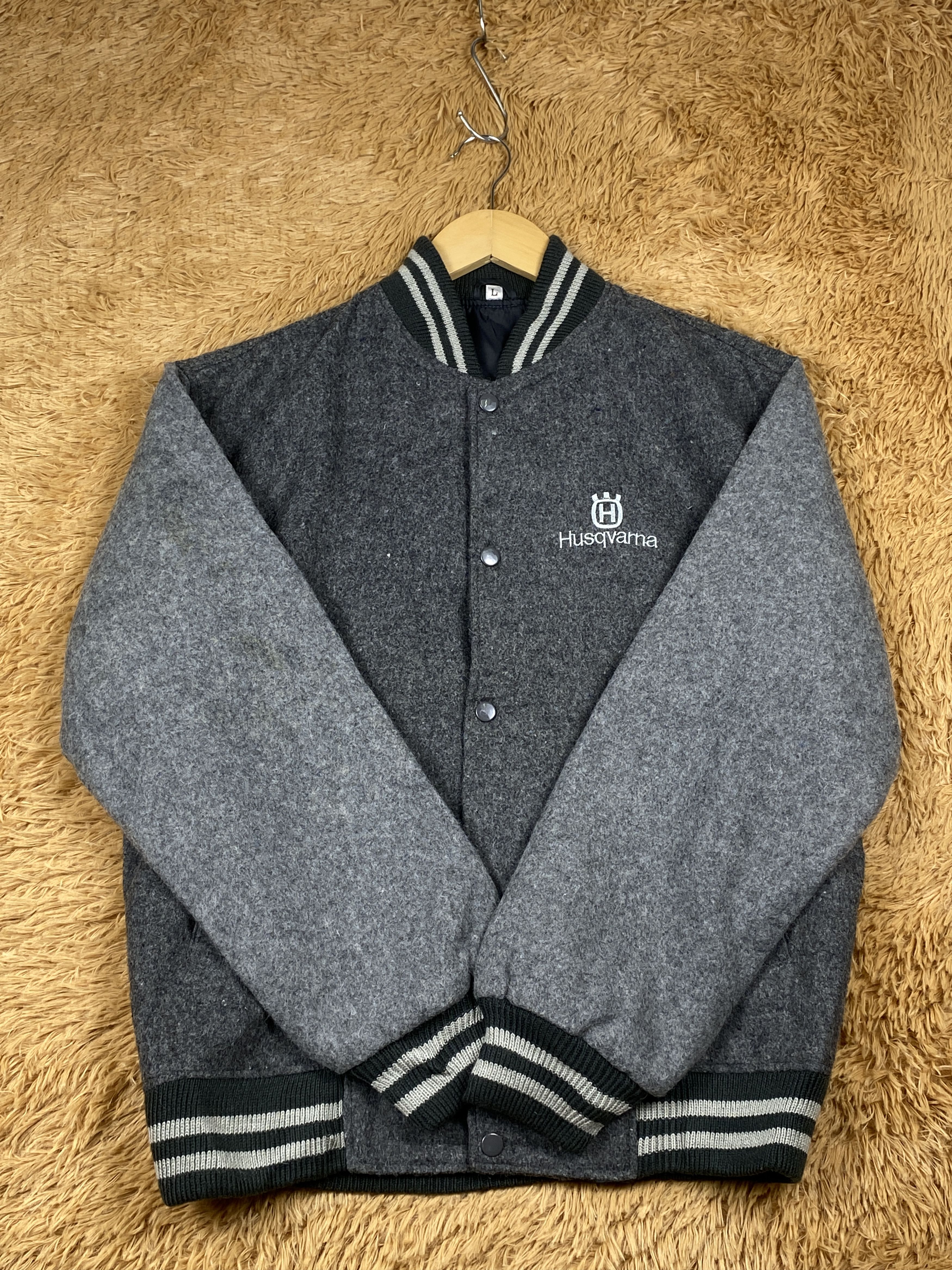 Vintage Vintage Husqvarna Varsity Jacket J1481 Size US S / EU 44-46 / 1 - 4 Thumbnail