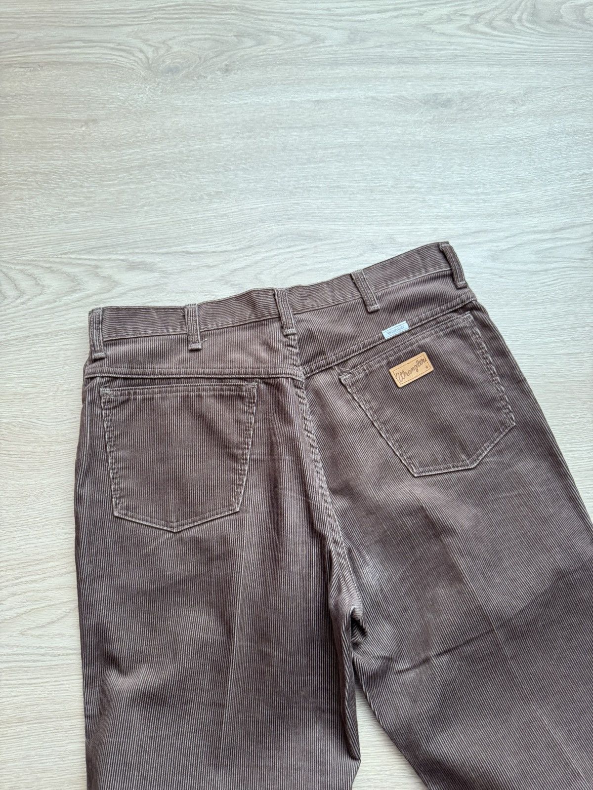 Wrangler Vintage 80’s Wrangler Corduroy Velvet Brown Western Pants Size US 33 - 4 Thumbnail