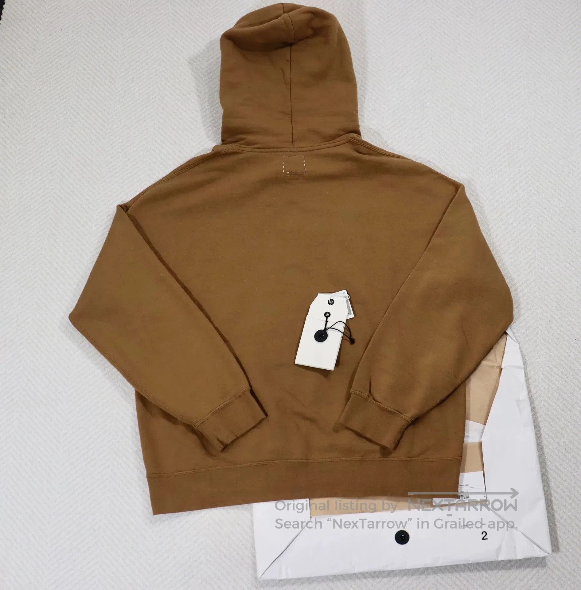 Visvim Visvim Amplus Hoodie in Mustard Color. Size US M / EU 48-50 / 2 - 6 Thumbnail