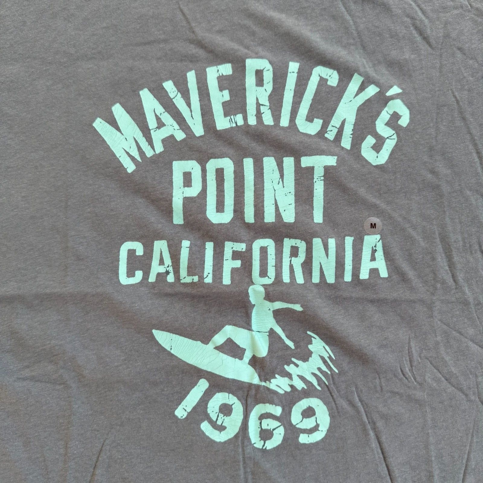 Gap Vintage Gap Graphic Surf Tee Medium Gray Y2K California Size US M / EU 48-50 / 2 - 2 Thumbnail