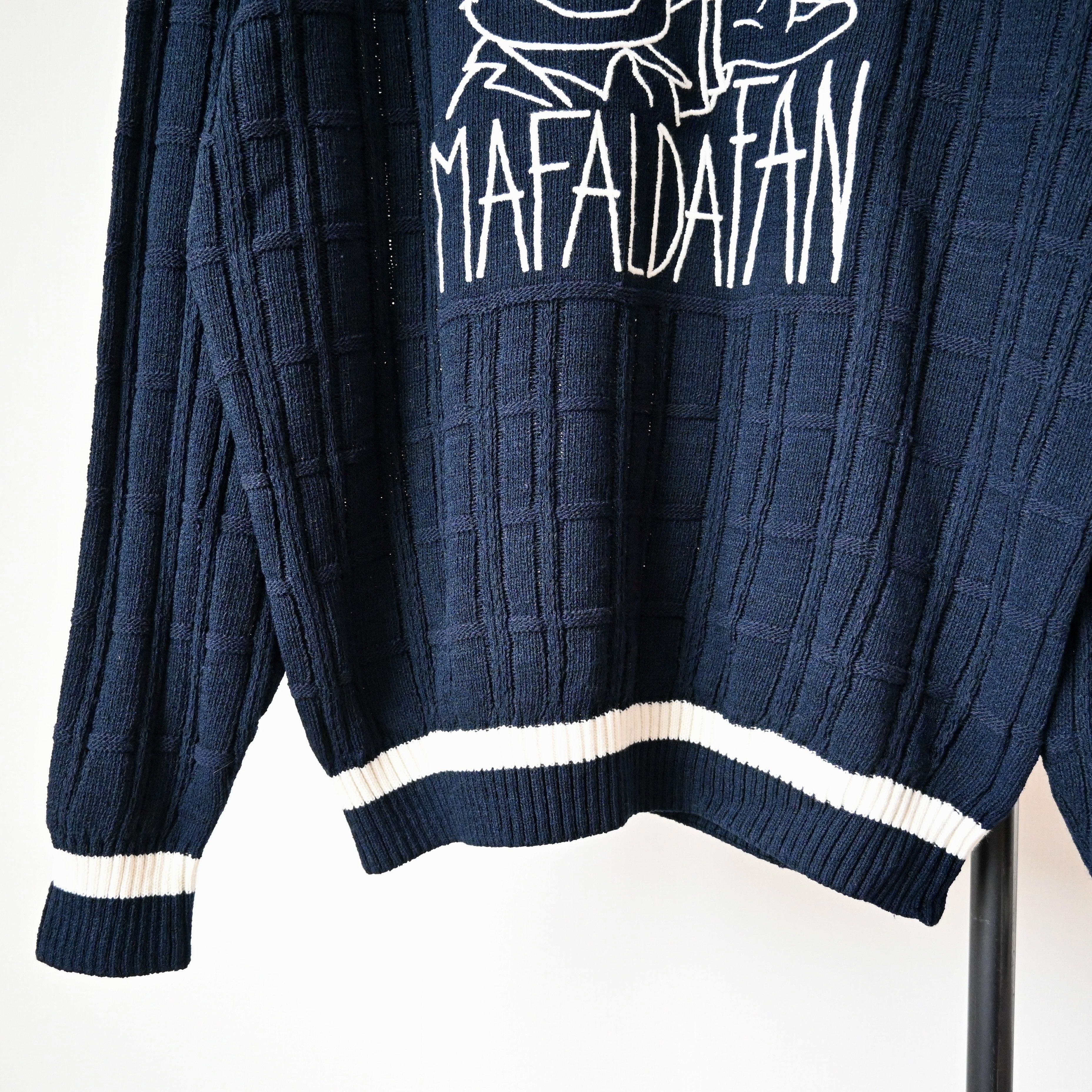Jean Charles De Castelbajac VTG 1990s Castelbajac "MAFALDA FUN" cotton blend sweater Size US M / EU 48-50 / 2 - 7 Thumbnail