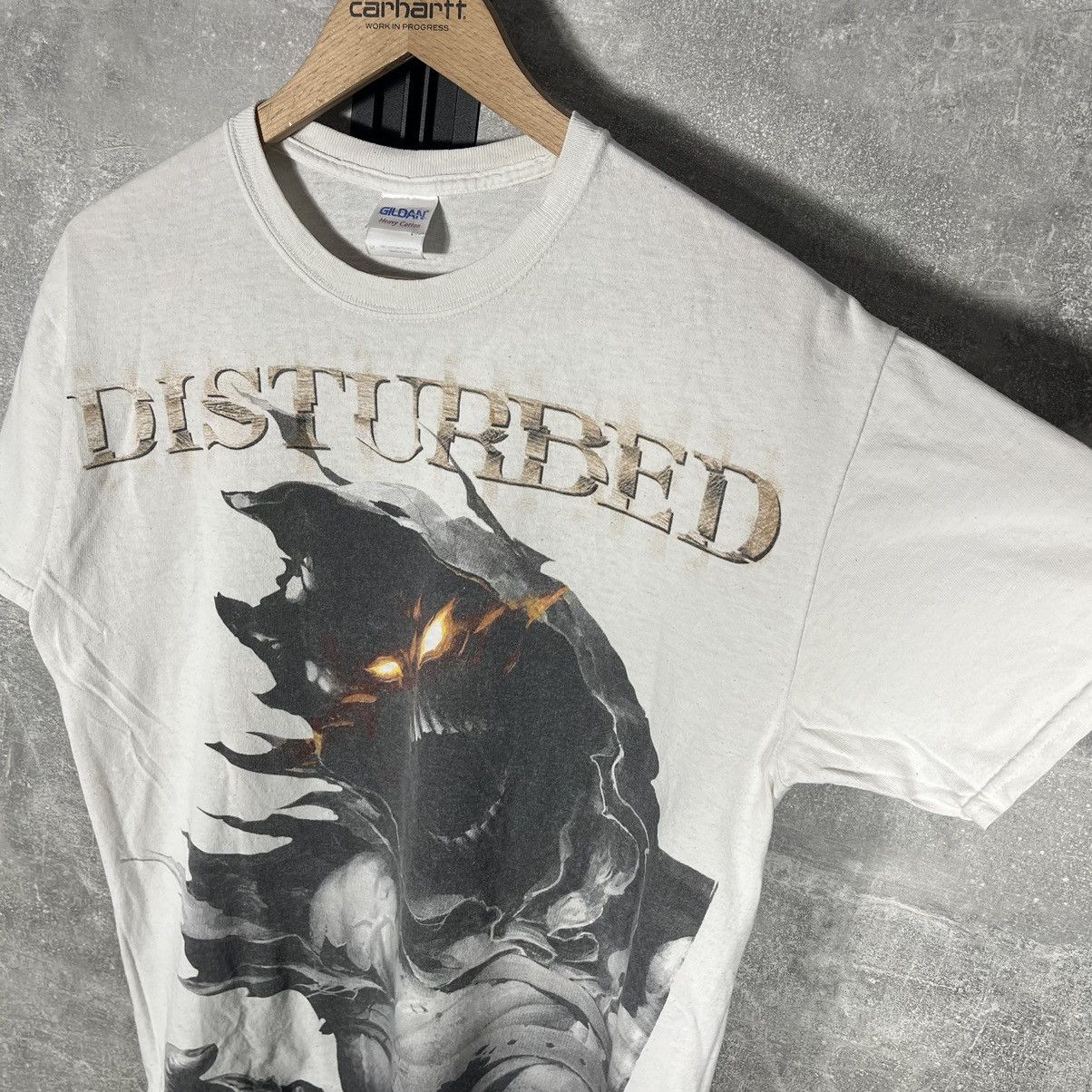 Band Tees Vintage Disturbed Asylum Tee T-shirt Metal Band USA 00’s y2k Size US M / EU 48-50 / 2 - 6 Thumbnail