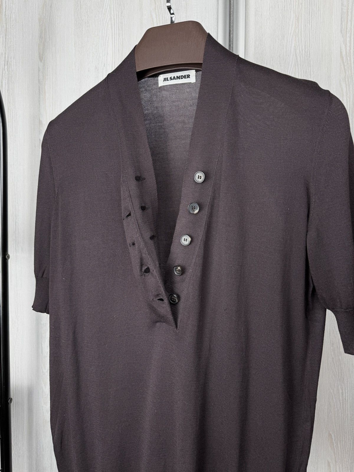 Jil Sander Jil Sander rare 2 pieces set brown wool sweater cardigan Size M / US 6-8 / IT 42-44 - 21 Thumbnail