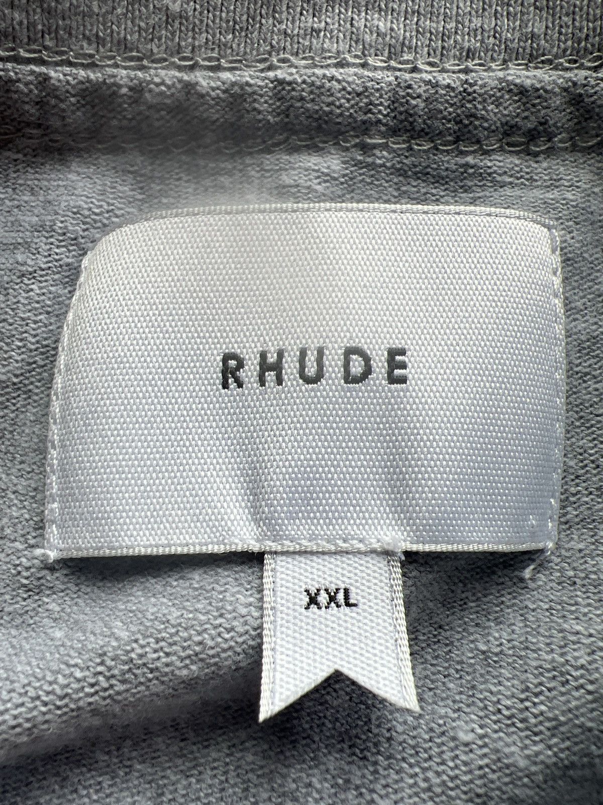 Rhude Gallery debt short sleeve tee Size US XXL / EU 58 / 5 - 6 Thumbnail