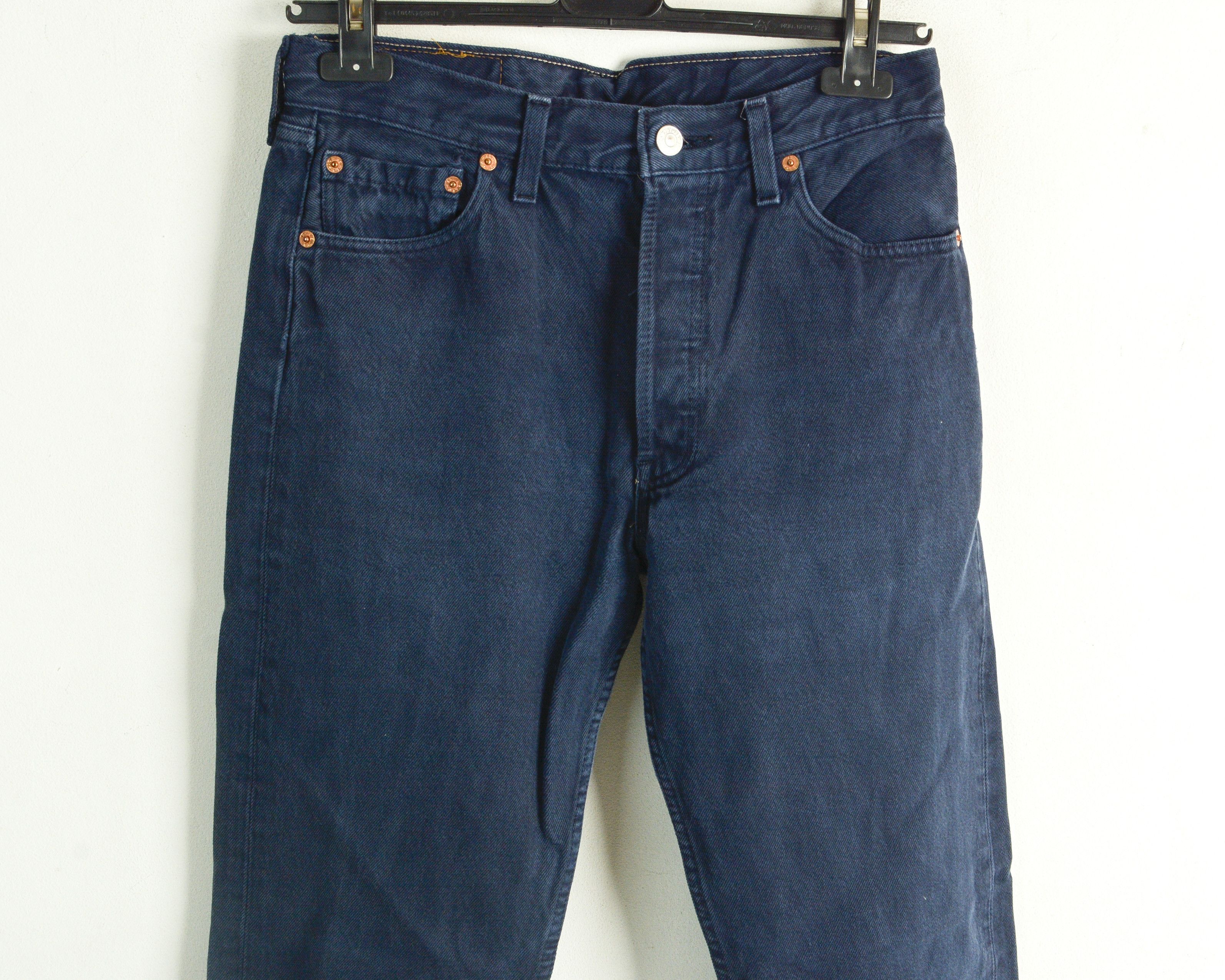 Levi's 501 W30 L30 Regular Straight Jeans Denim Pants Streetwear Size US 30 / EU 46 - 10 Thumbnail