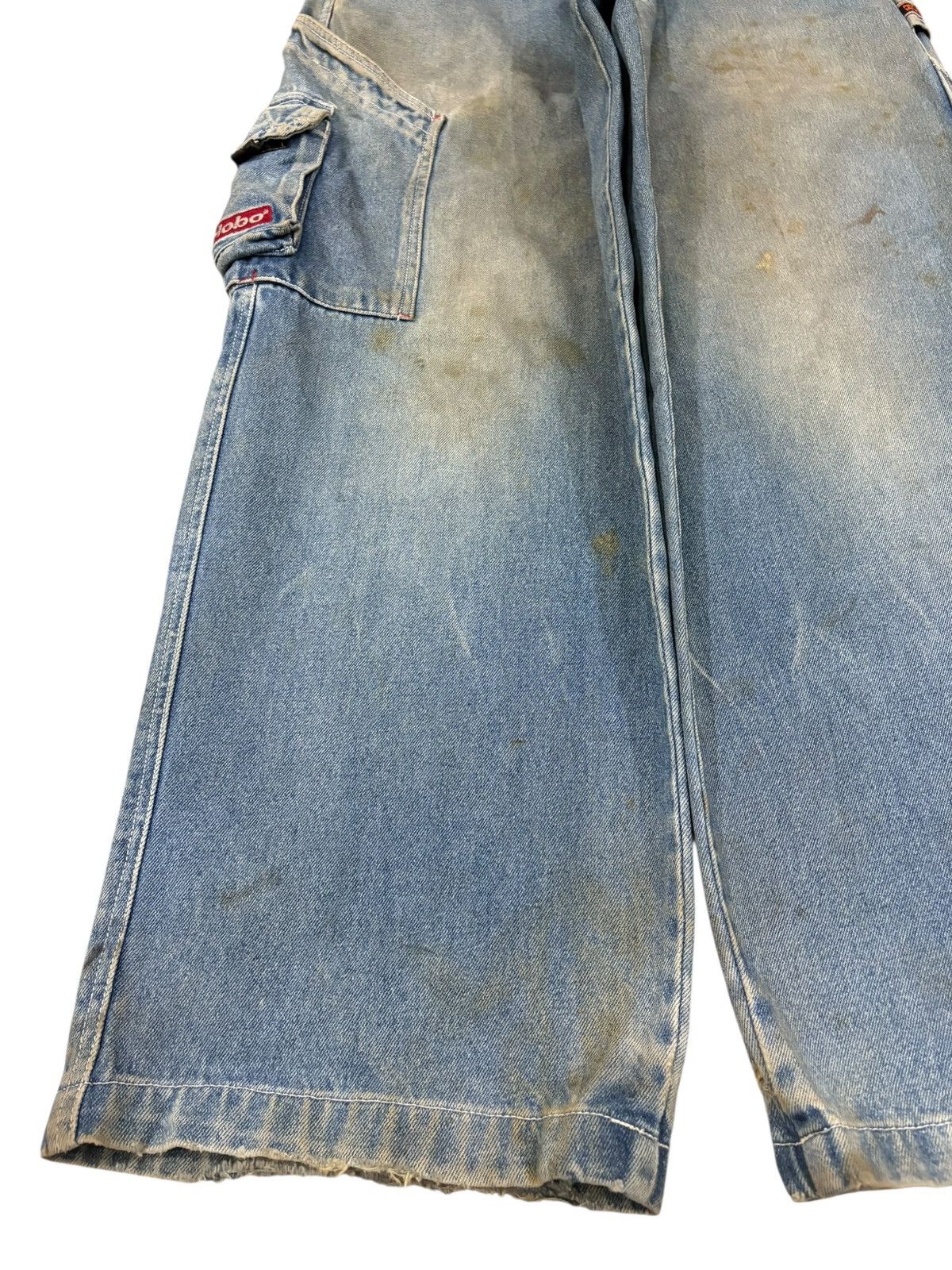 Hobo Vintage Hobo Cargo Carpenter Mud Wash Baggy Jeans Size US 31 - 5 Thumbnail