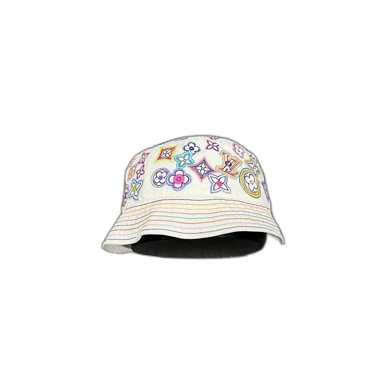 Louis Vuitton Louis Vuitton Colorful Graffiti Bucket Hat Size ONE SIZE - 1 Thumbnail