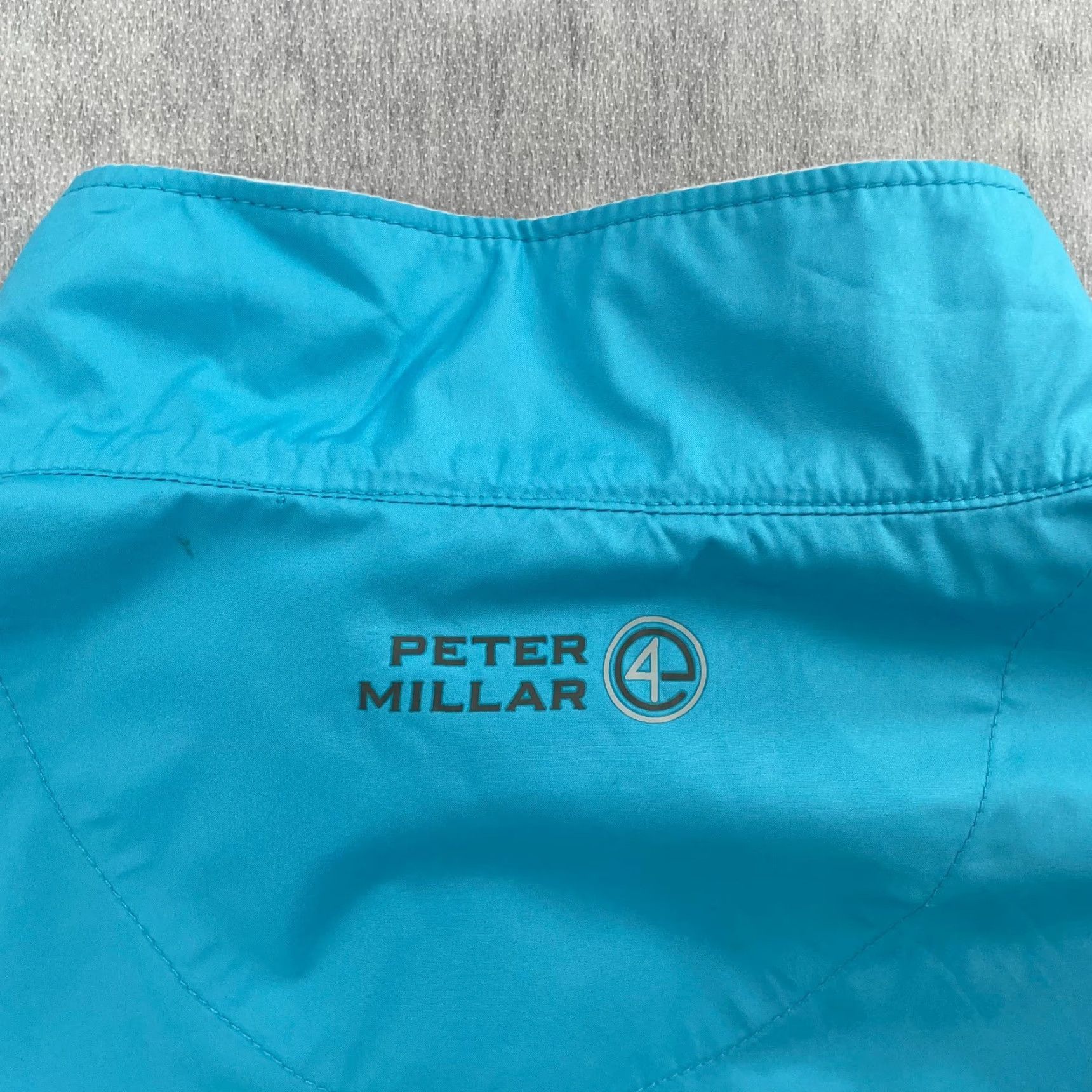 Peter Millar Peter Millar Jacket Adult Medium Blue Element 4 Wind 1/4 Zip Pullover Golf Men M Size US M / EU 48-50 / 2 - 4 Thumbnail