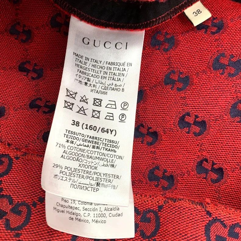Gucci Gucci Hot red logo double G full-print cotton shorts 2502- Size US 38 / EU 54 - 6 Thumbnail