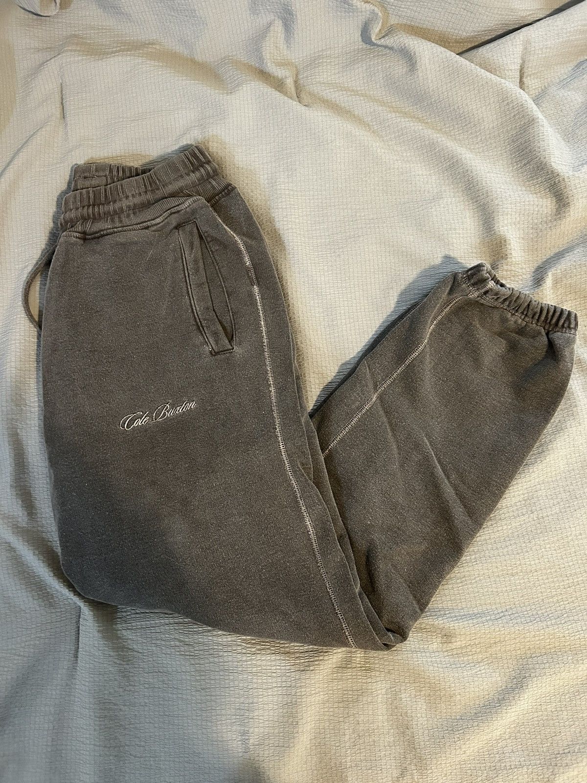 Image of Cole Buxton Sweatpants in Brown, Men's (Size 30)