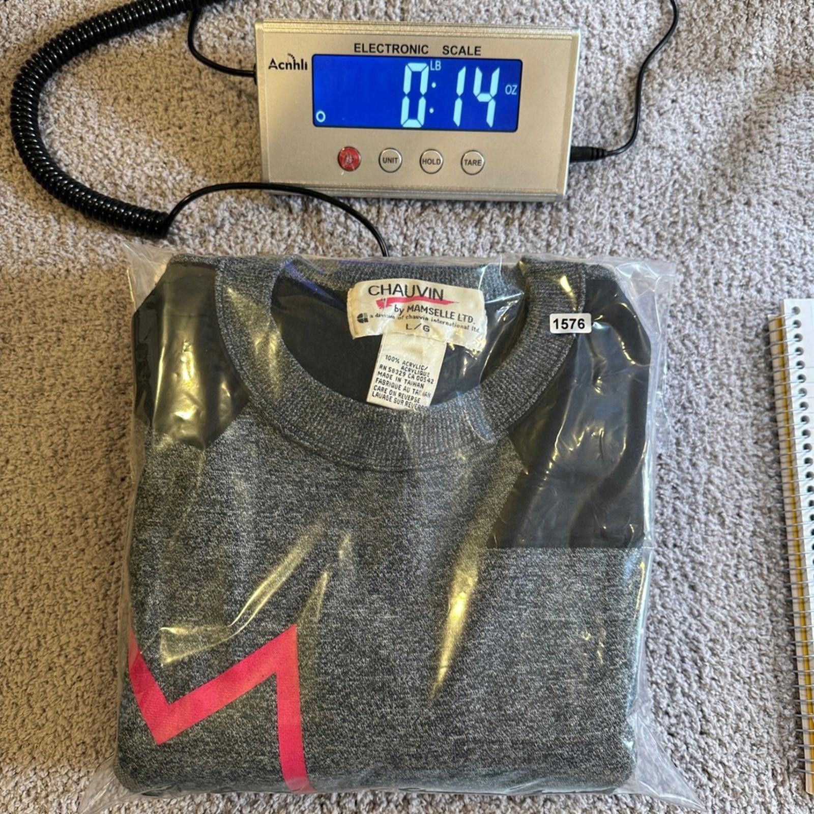 Other Vintage 80s 90s Abstract Graphic Sweatshirt Memphis Knit L Size US L / EU 52-54 / 3 - 6 Thumbnail