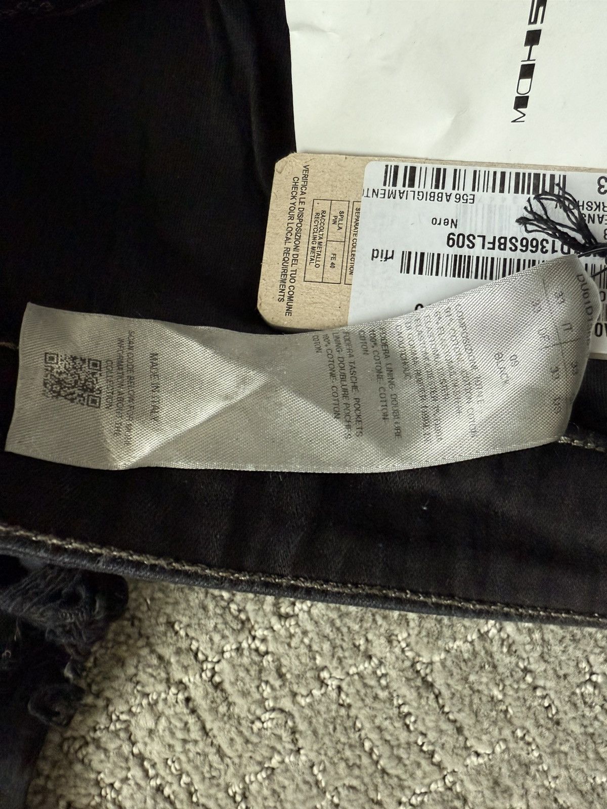 Rick Owens DRKSHDW DETROIT RIPPED SKINNY JEANS Size US 33 - 4 Thumbnail