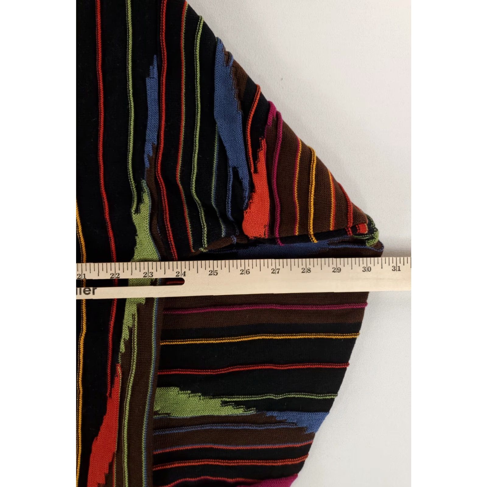 Jim Thompson Norm Thompson Tundra Sweater Coogi-Style 3D Textured Mens XL Multicolor Pullover Biggie Cosby Shirt? Size US XL / EU 56 / 4 - 5 Thumbnail