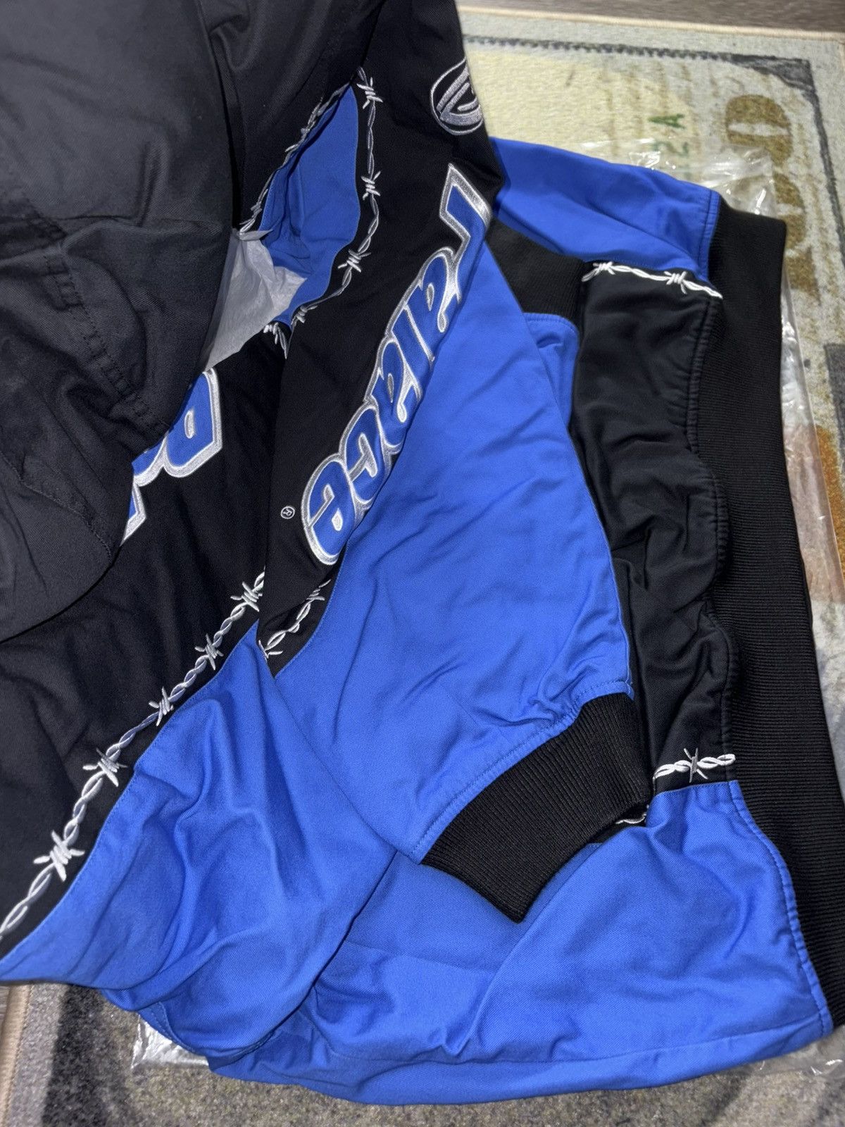 Palace Palace Need For P’s Jacket Black Blue Size US L / EU 52-54 / 3 - 3 Thumbnail