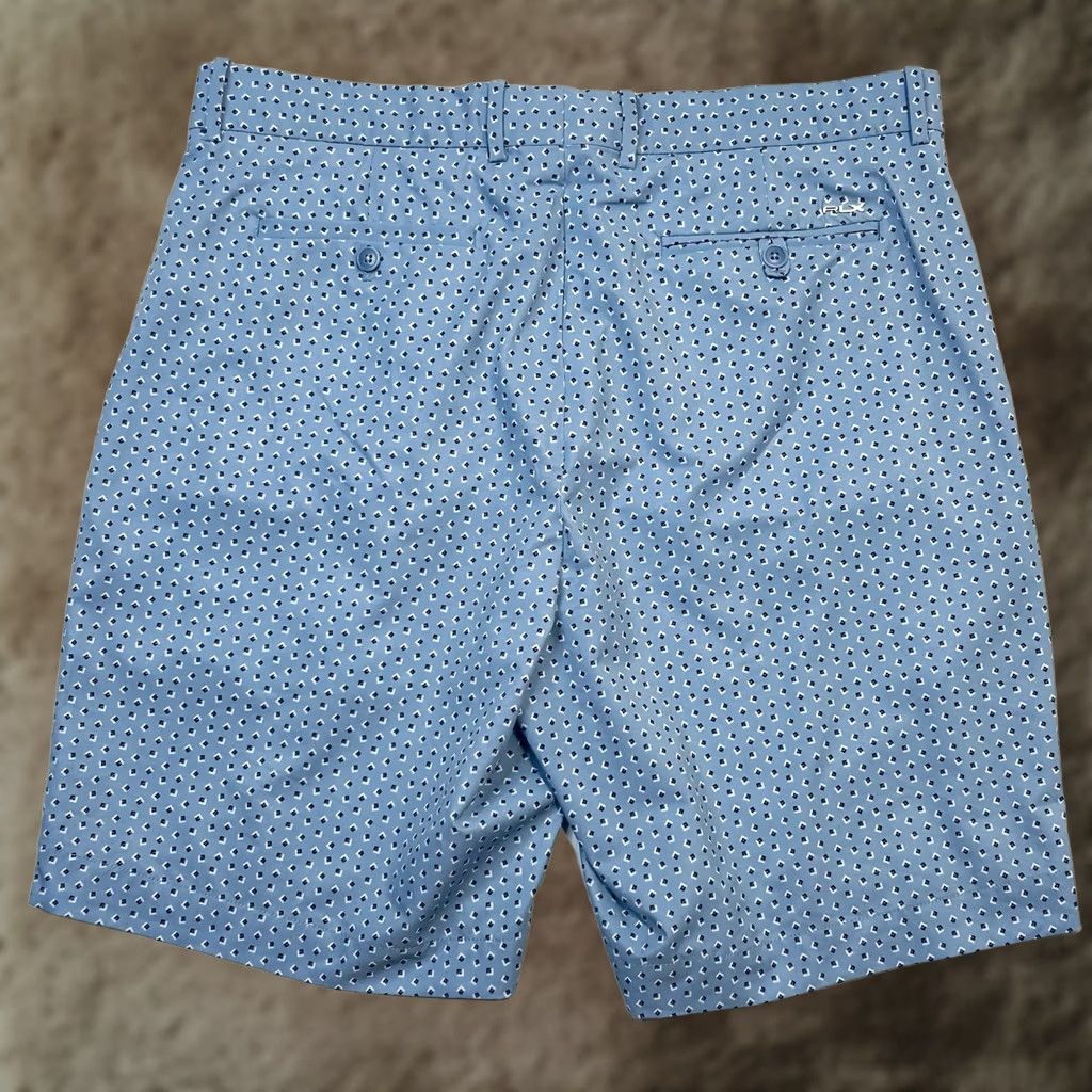 RLX Ralph Lauren RLX Ralph Lauren Shorts Mens 34 Blue 9" Geometric Print Chino Sport Golf Size US 34 / EU 50 - 1 Thumbnail