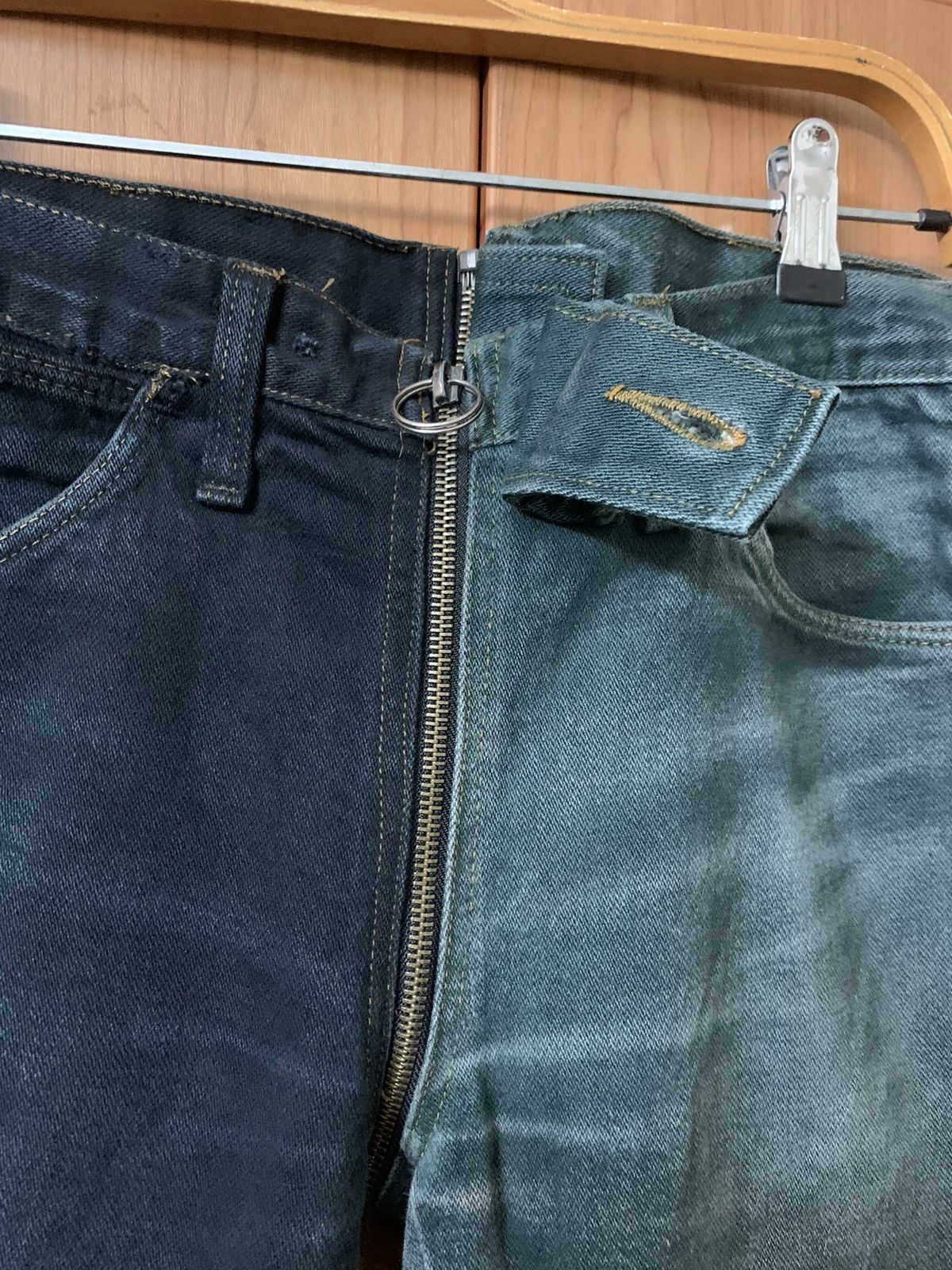 Vintage × Wrangler Wrangler Two tone colour rare design pants Size US 30 / EU 46 - 4 Thumbnail