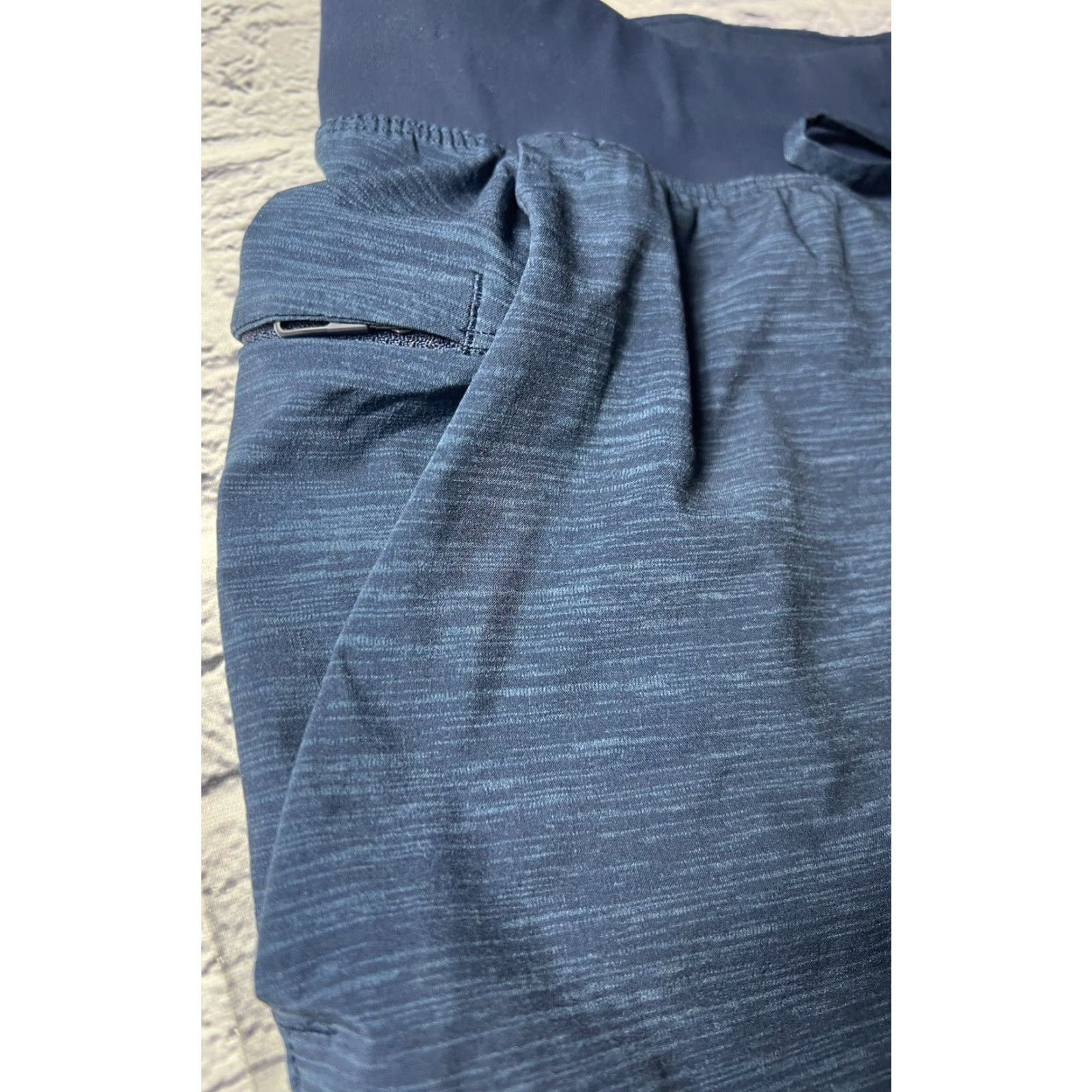 Lululemon Lululemon Shorts Mens Blue T.H.E Lined Performance Drawstrings 9" LM7AAUS M Size US 31 - 4 Thumbnail