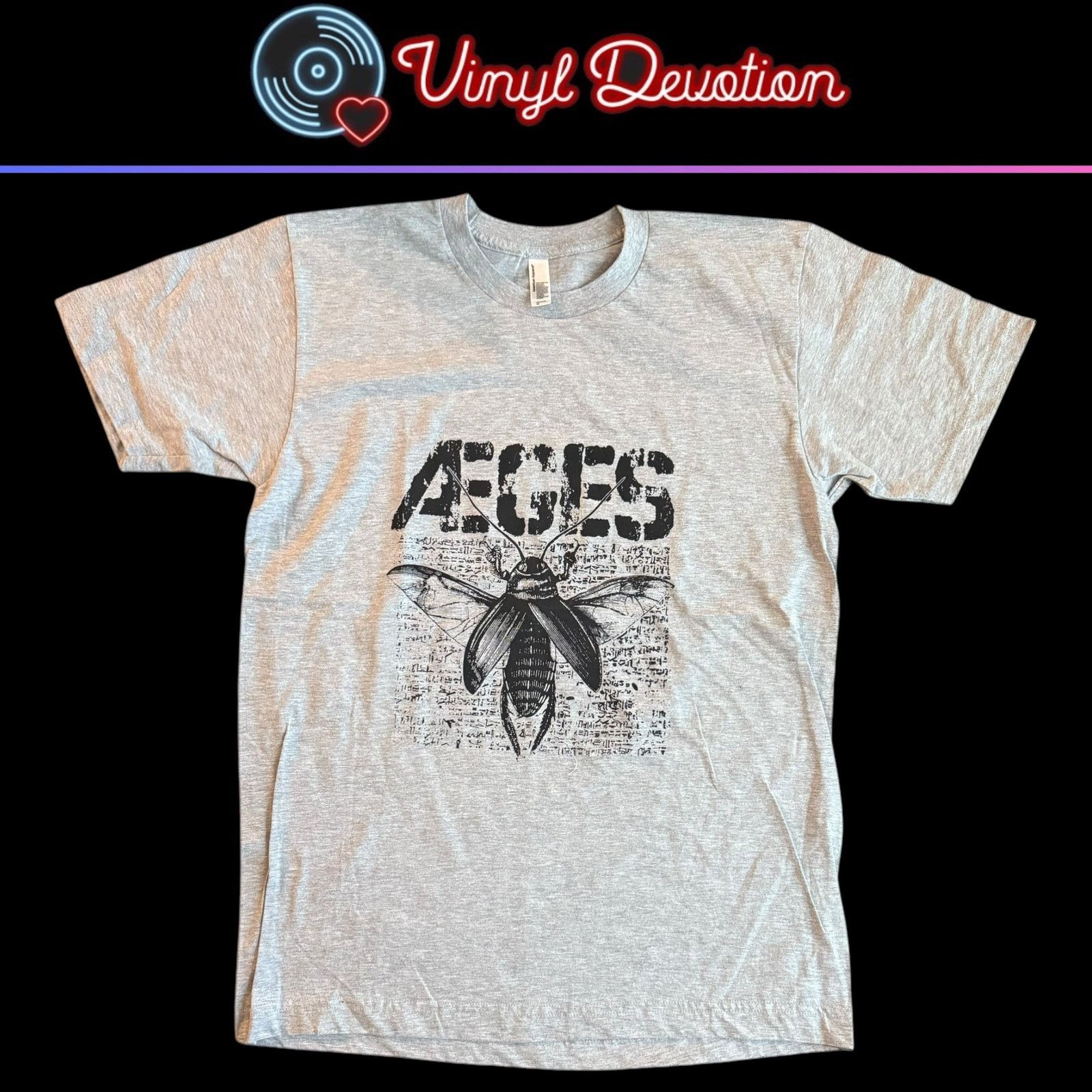 Band Tees Æges Band Self Titled Gray T-Shirt Size M Aeges Size US M / EU 48-50 / 2 - 1 Thumbnail