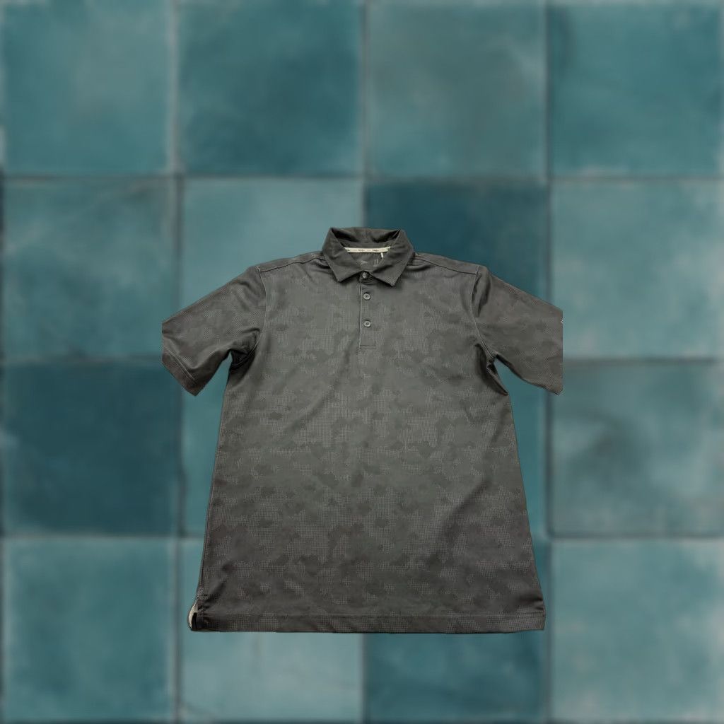 Vintage Walter Hagen Polo Shirt Mens Small Gray Camo Golf Performance Stretch Top Size US S / EU 44-46 / 1 - 1 Thumbnail