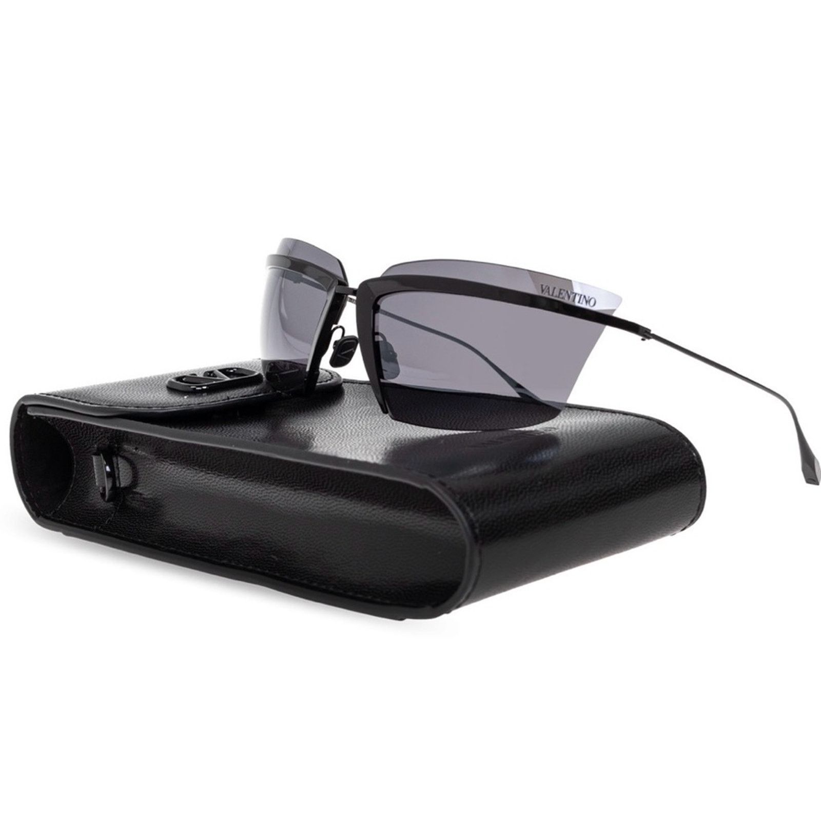 Valentino New! Valentino V LURE VLS 130A, Stylish Black Sunglasses Size ONE SIZE - 3 Thumbnail