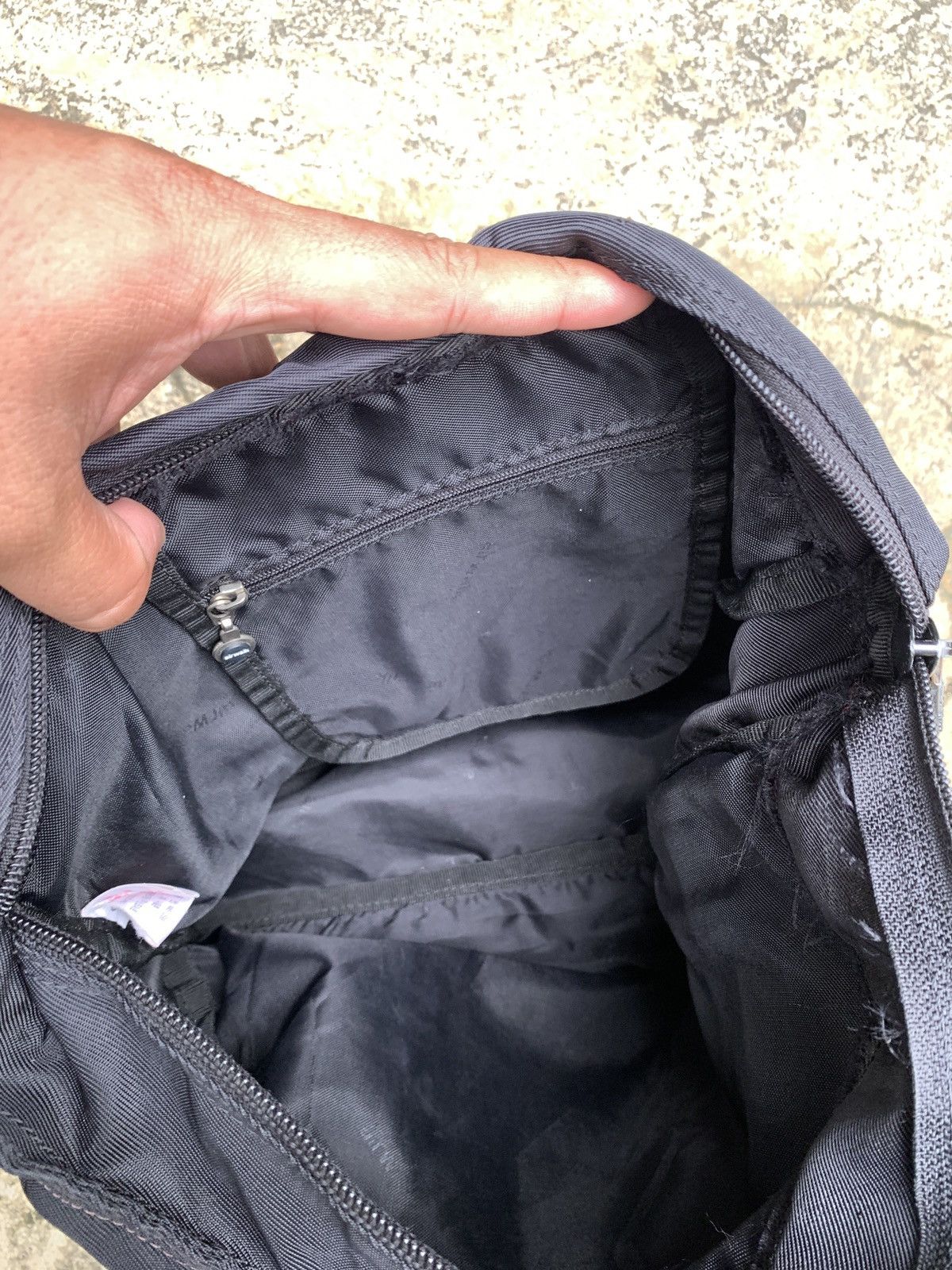 Airwalk 2000s Airwalk Black Outdoor 2 in 1 Pouch Multipocket Bag Size ONE SIZE - 13 Thumbnail