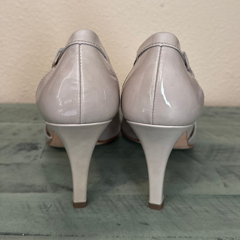 Other Paul Green Contessa Bone Patent Leather Size 9, 3 1/2" Heels Size US 9 / IT 39 - 4 Thumbnail