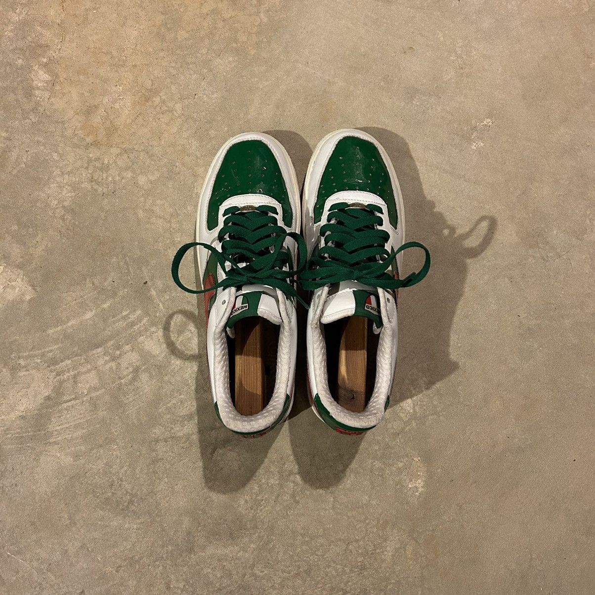 Nike × Vintage Nike Air Force 1 Low World Cup Mexico 2006 US 10 Size US 10 / EU 43 - 9 Thumbnail