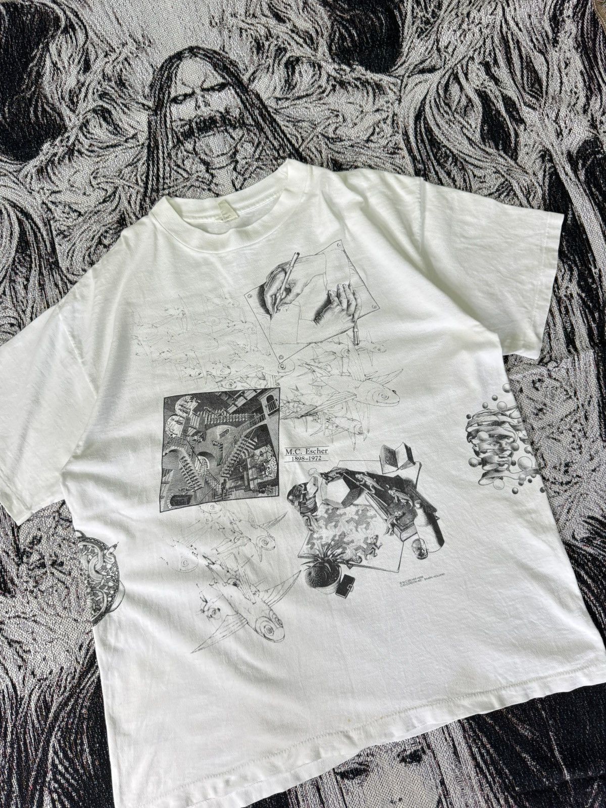 Vintage VTG M.C. Escher 90s Size US XL / EU 56 / 4 - 1 Thumbnail