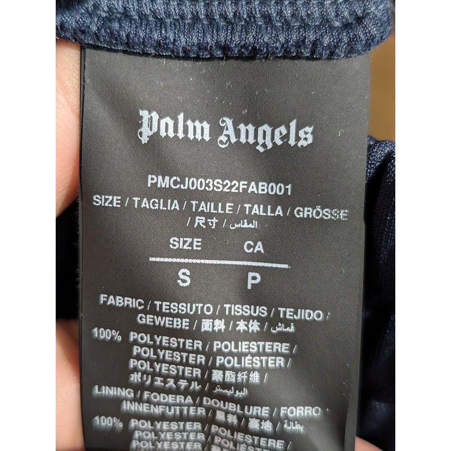 Palm Angels o1rshd1 Q: 2 / V Colarblock Track Pant in Navy Blue White Size US 30 / EU 46 - 19 Thumbnail