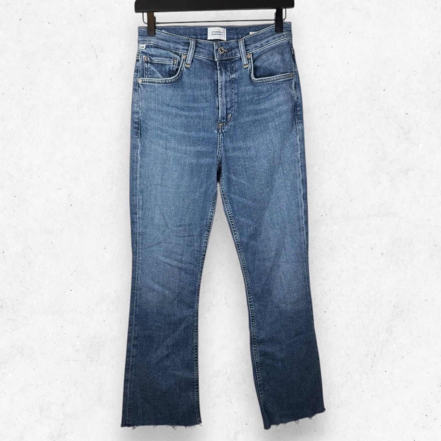 Citizens Of Humanity Citizens of Humanity Jeans Isola Womens 26 High Rise Raw Hem Size 26" / US 2 / IT 38 - 1 Thumbnail