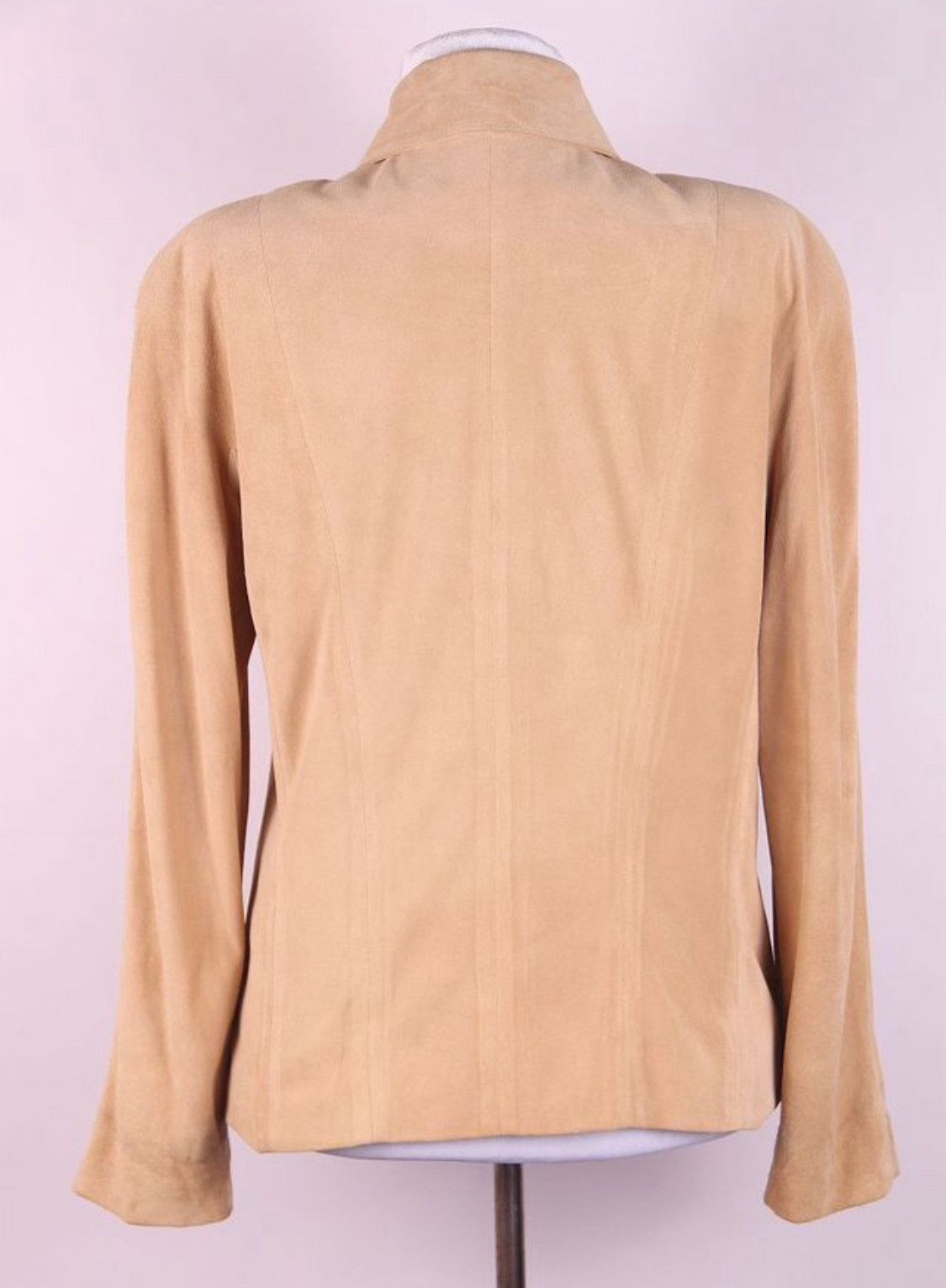 Dior Christian Dior Galliano 2000 Suede Leather Button Shirt Size M / US 6-8 / IT 42-44 - 2 Thumbnail