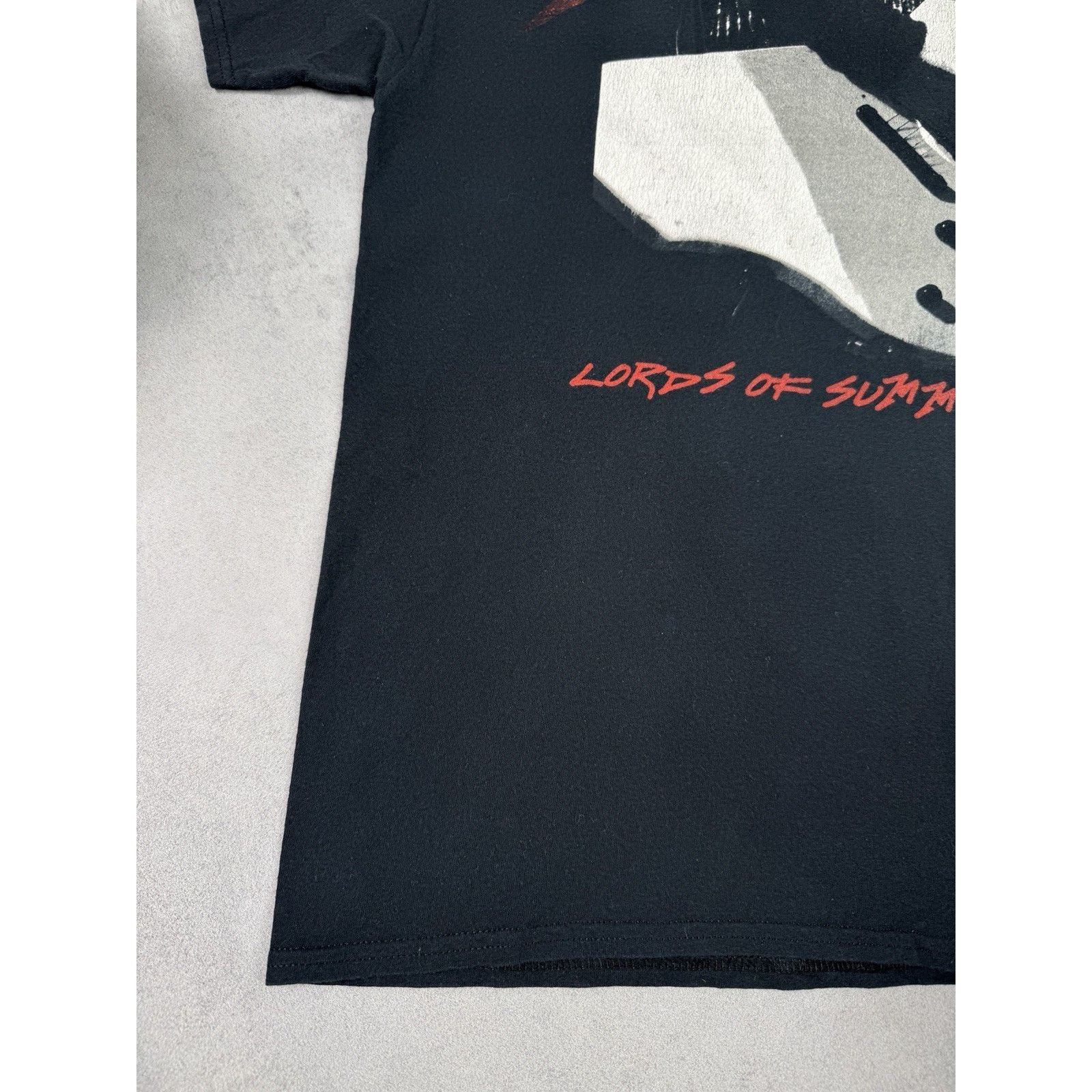 Metallica Metallica Lords Of Summer Tour T Shirt Band Tee Black Faded Size US L / EU 52-54 / 3 - 6 Thumbnail