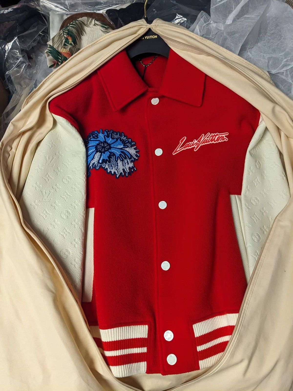 Louis Vuitton LOUIS VUITTON YAYOI KUSAMA VARSITY JACKET Size US L / EU 52-54 / 3 - 5 Thumbnail