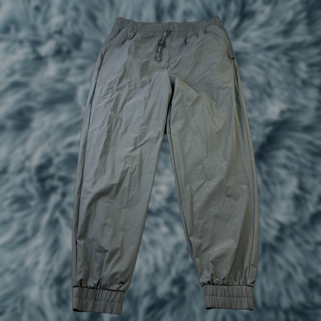 Vintage Bylt Pants Mens Large Gray Sweatpants Flow Jogger Tapered Athleisure Zip Pockets Size US 33 - 1 Thumbnail