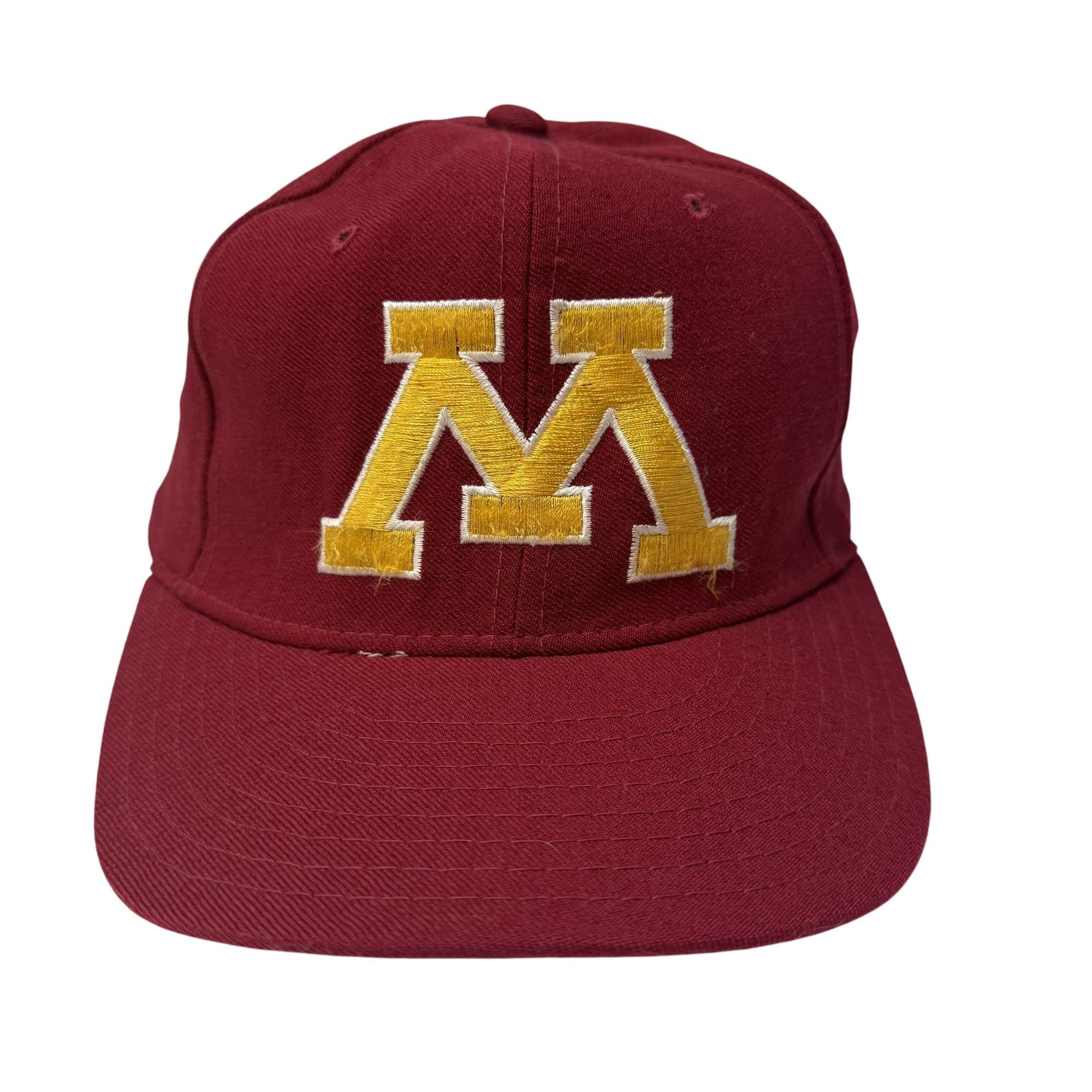 New Era Vtg New Era 59/50 PRO MODEL Minnesota GOLDEN GOPHERS Cap Size ONE SIZE - 2 Thumbnail