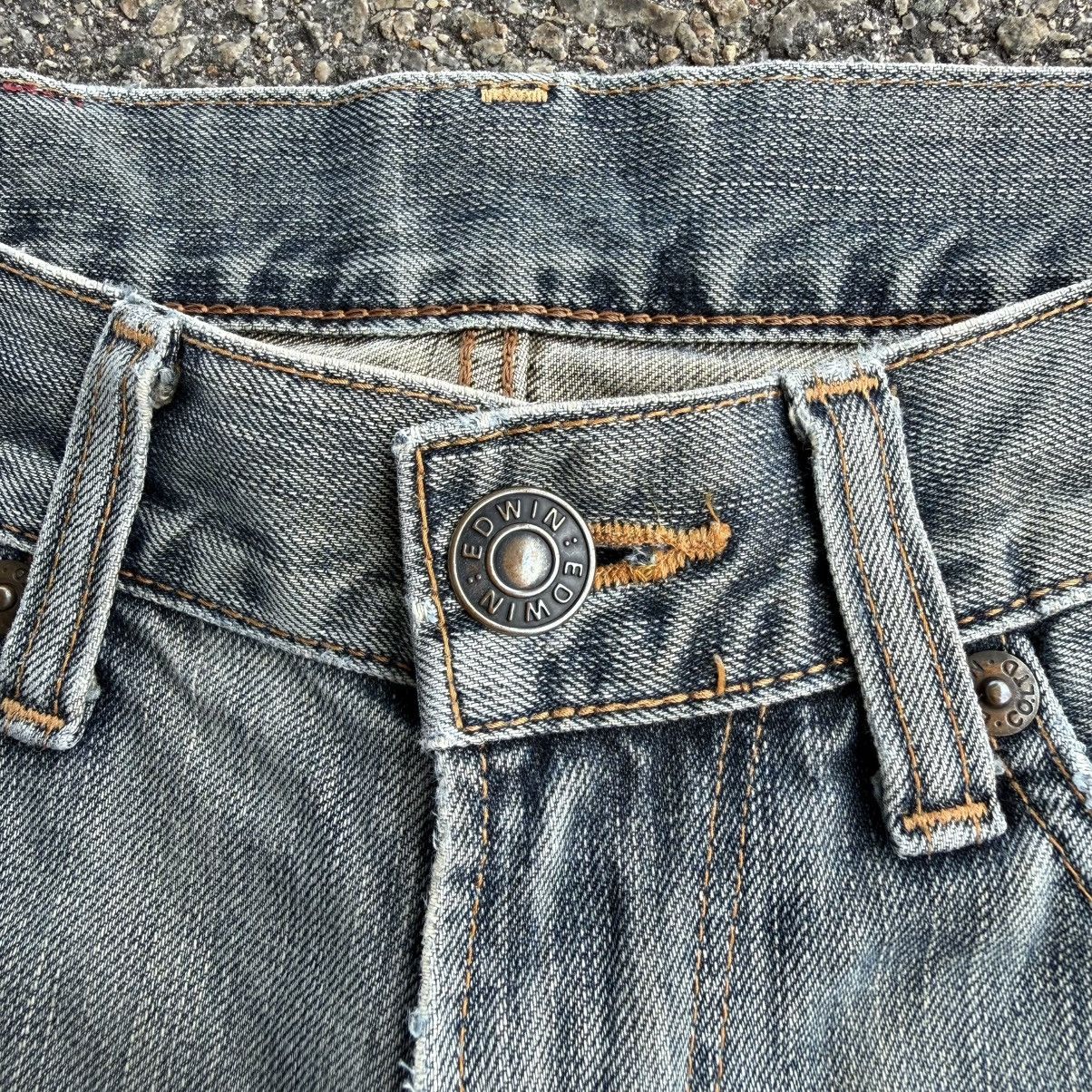 Edwin Vintage Edwin Faded Blue Denim Jean Pants Size US 31 - 4 Thumbnail