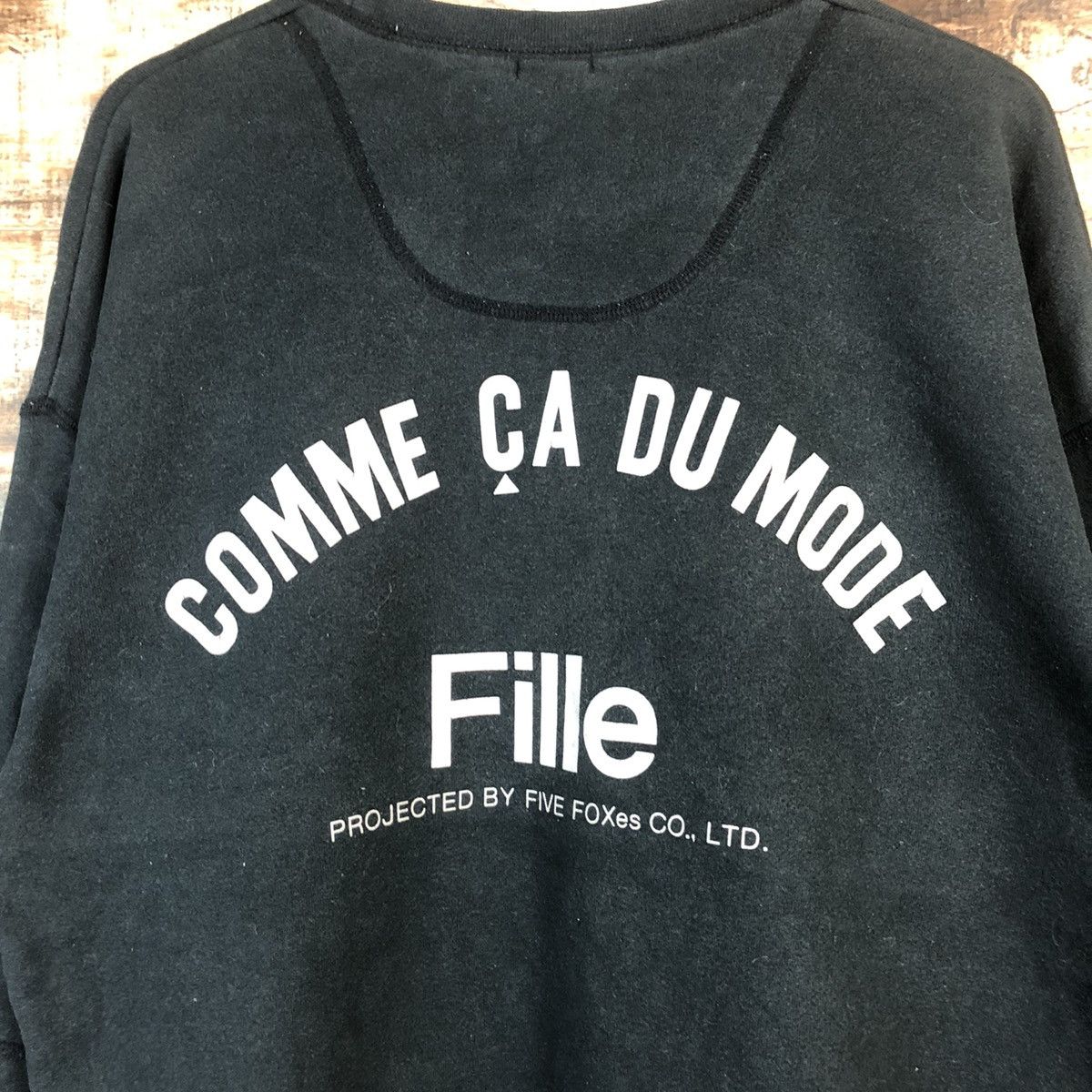 Comme Ca Ism Comme Ca Ism Black Sweatshirt #A2368 Size US L / EU 52-54 / 3 - 4 Thumbnail