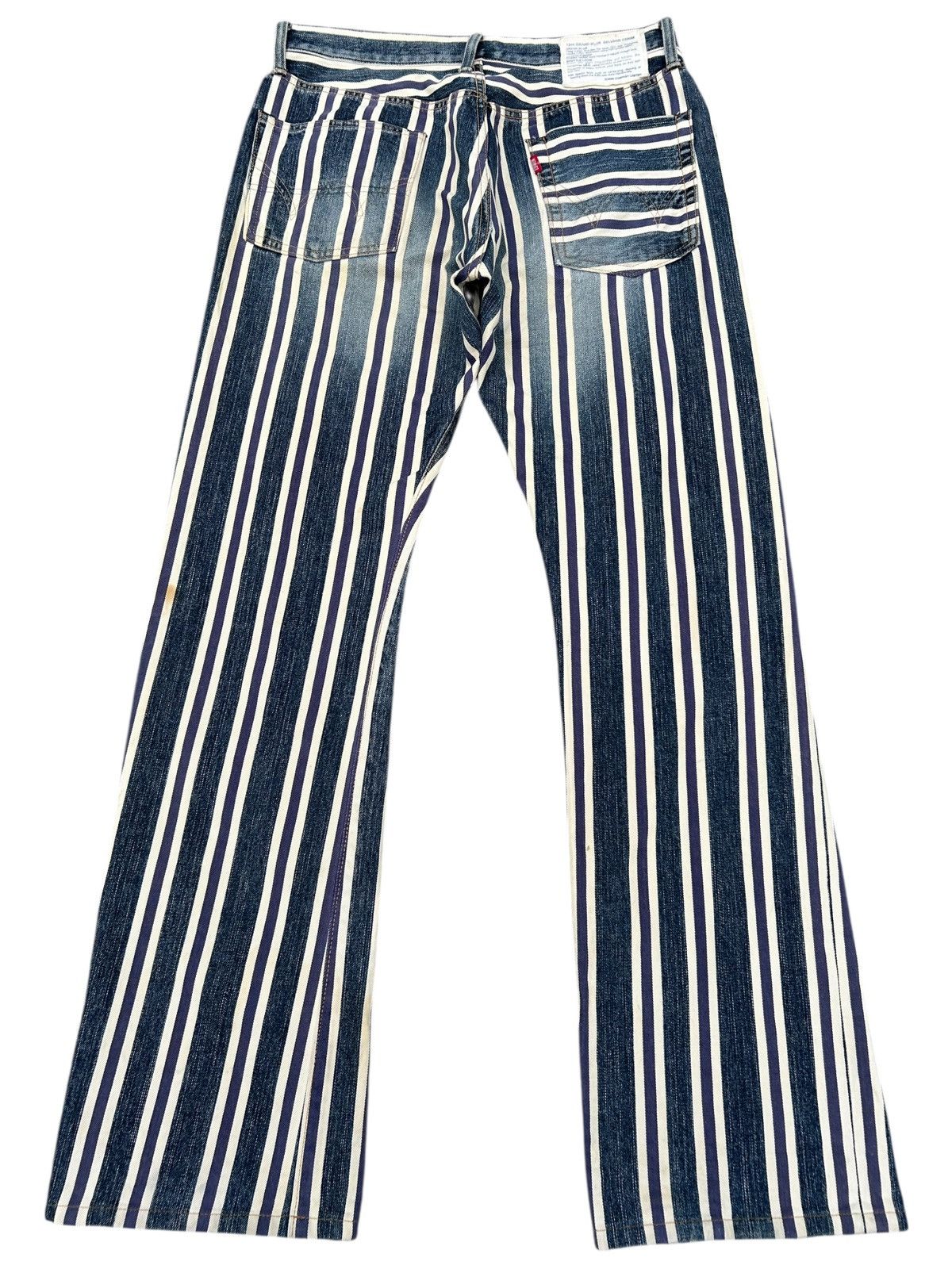 Kapital Vintage Edwin 505 Selvedge Stripe Japanese Denim Jeans Size US 32 / EU 48 - 1 Thumbnail