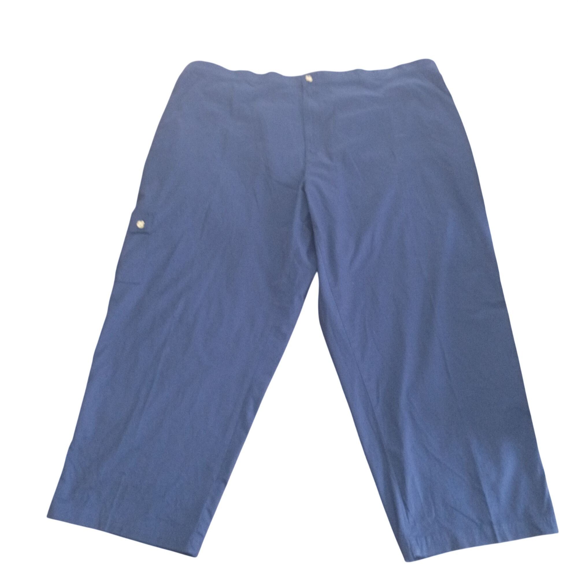 Other White Stag Womens Plus Size 4X Cargo Pants Stretch Elastic W Size 26" / US 2 / IT 38 - 1 Thumbnail