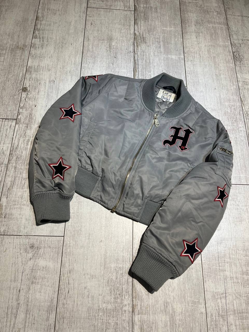 Gigi hadid bomber jacket tommy online