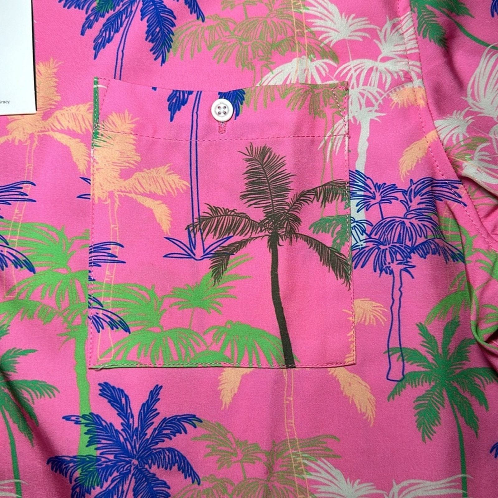 WeSC WESC Miami Palm Oden Short Sleeve Button Down - Medium Size US M / EU 48-50 / 2 - 6 Thumbnail