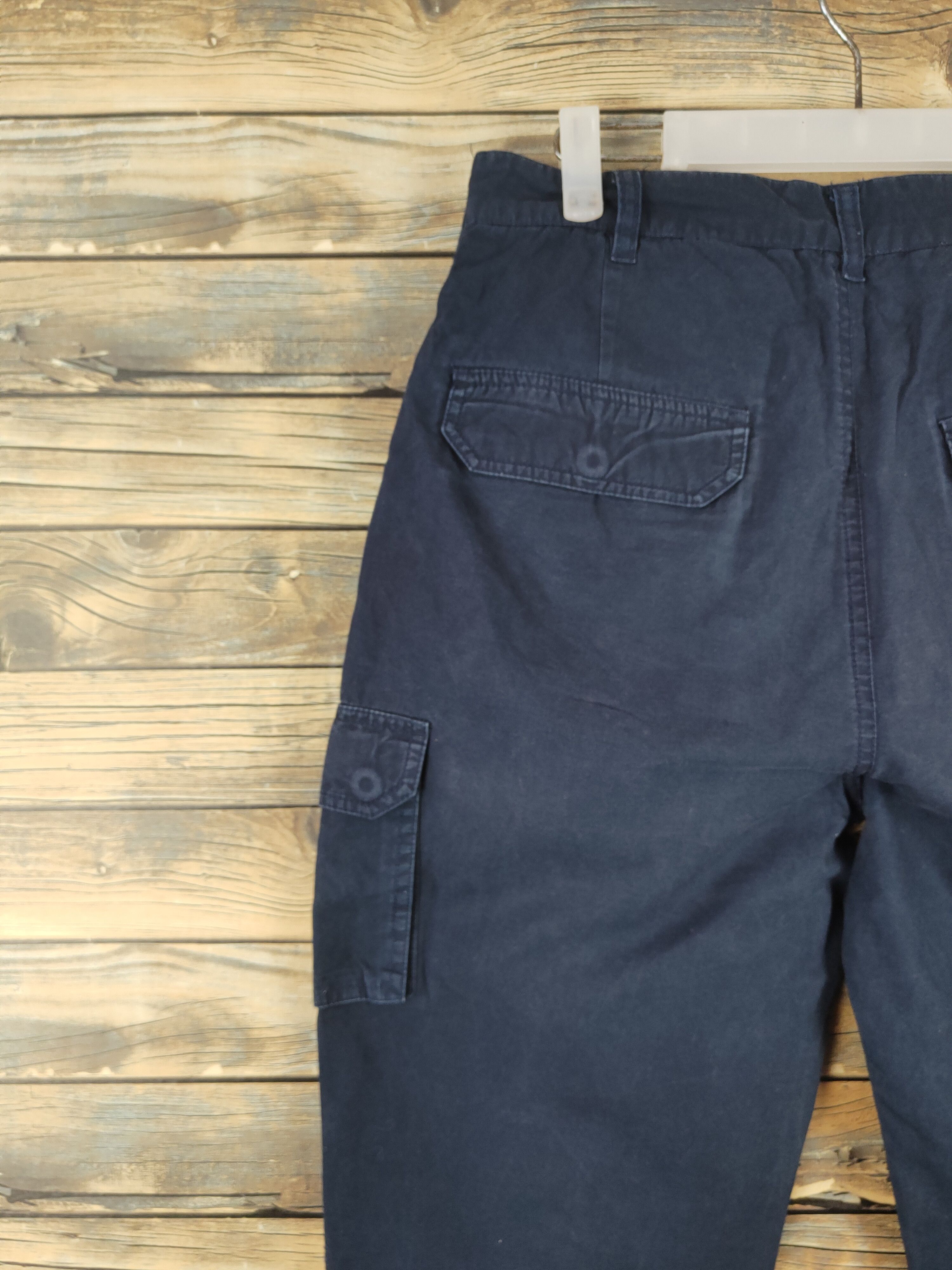 Japanese Brand DLL Spinns Navy Multipocket Tactical Cargo Pants #514 Size US 30 / EU 46 - 8 Thumbnail