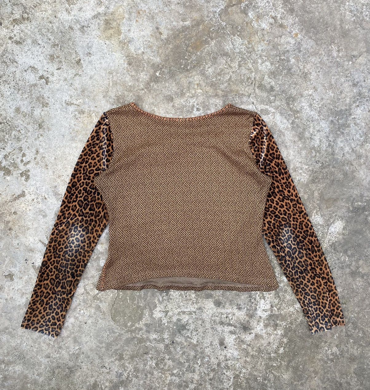 Japanese Brand Amour by love USA patchwork y2k top Size M / US 6-8 / IT 42-44 - 4 Thumbnail