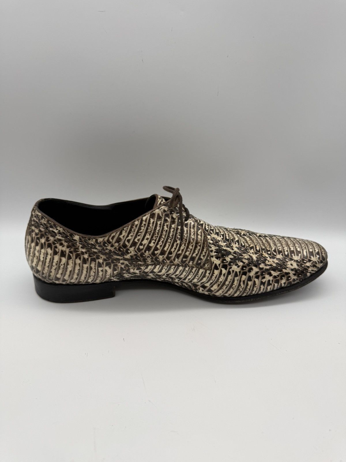 Pierre Hardy PIERRE HARDY Genuine Python Skin Derby Oxford-RARE-SIZE US11 Size US 11 / EU 44 - 9 Thumbnail