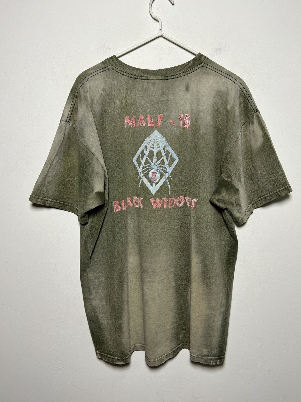 Seditionaries MALS-13 “Black Widows” Faded Military Tee Size US XL / EU 56 / 4 - 10 Thumbnail