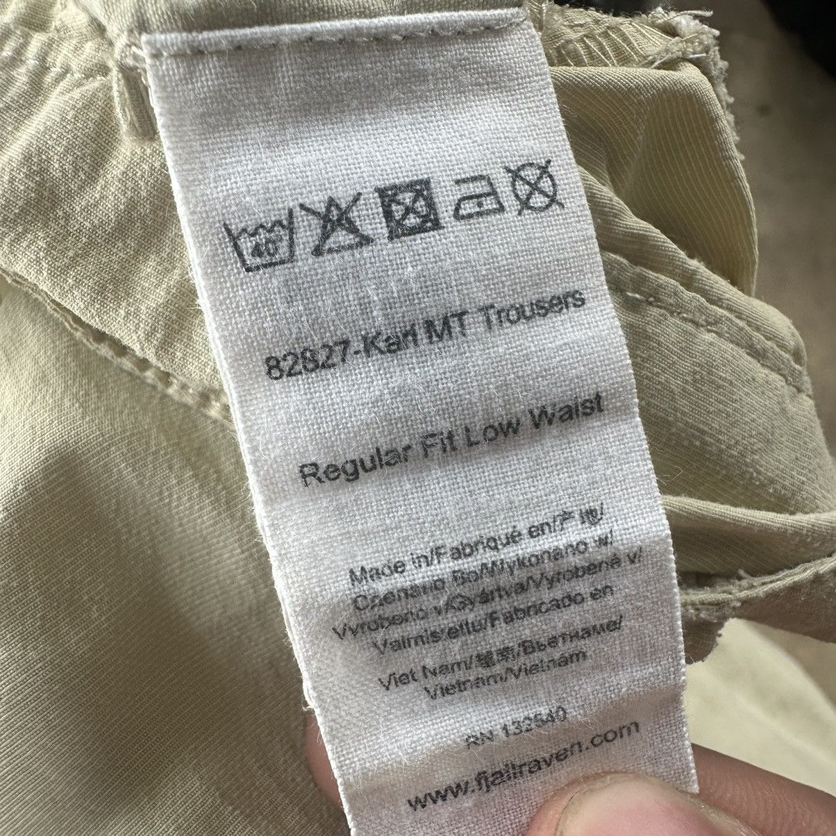 Fjallraven Fjallraven G1000 Vintage Outdoor Cargo Pants Size US 30 / EU 46 - 10 Thumbnail