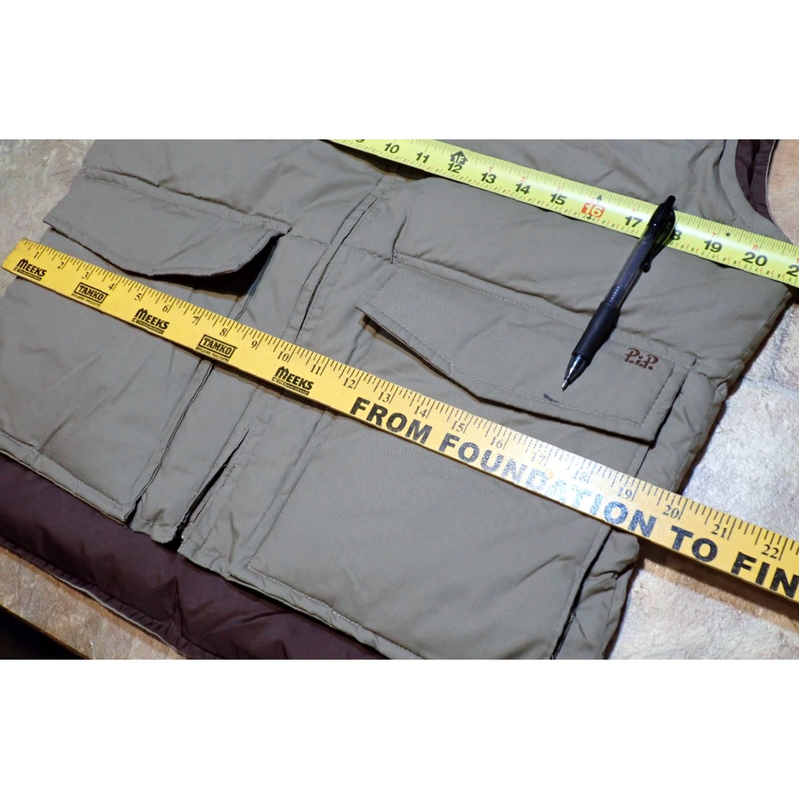 Vintage VINTAGE Ski Daddle Pack-In Vest Vest Mens Small Adult Small Brown Down Puffer Nylon 1980s Ski Retro Camping Hunting 90s Mens Size US S / EU 44-46 / 1 - 7 Thumbnail