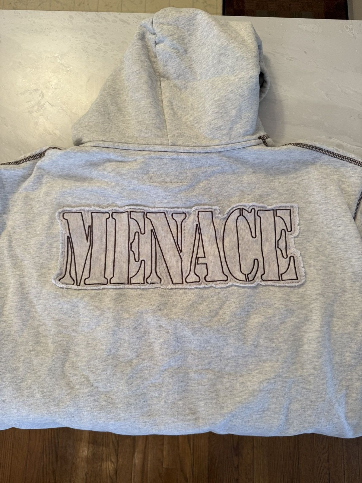 Menace Contrast Stich Logo Hoodie Size US XL / EU 56 / 4 - 3 Thumbnail